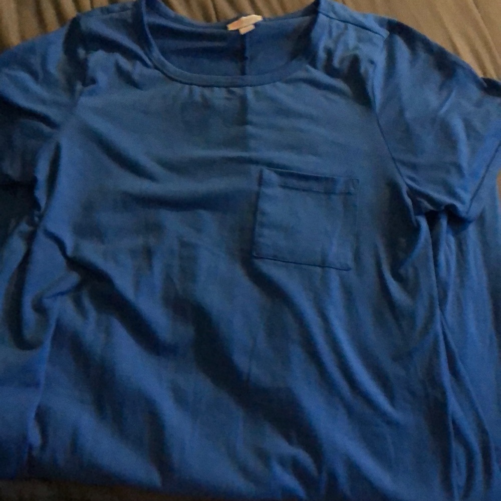 Lularoe Carly Blue Dress